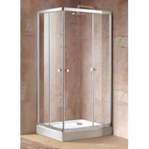 AQUATEK Sprchovací kút obdĺžnikový s dvoma zásuvnými dverami HOLIDAY R4 90x70