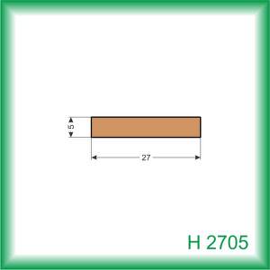 KODREFA Hranol 27 x 05 mm, smrek H2705 /2,5 m/