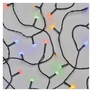 EMOS LED vianočná reťaz, 50 m, vonkajšia aj vnútorná, multicolor, časovač, 1550044005
