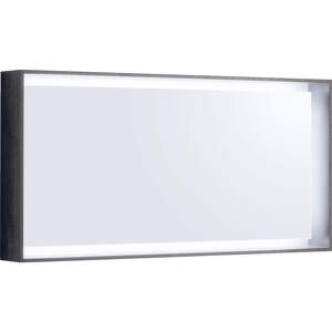 Geberit Citterio - Zrkadlo 1184x584 mm s LED osvetlením, sivohnedý dub 500.570.JJ.1